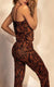 Animal Print Jumpsuit