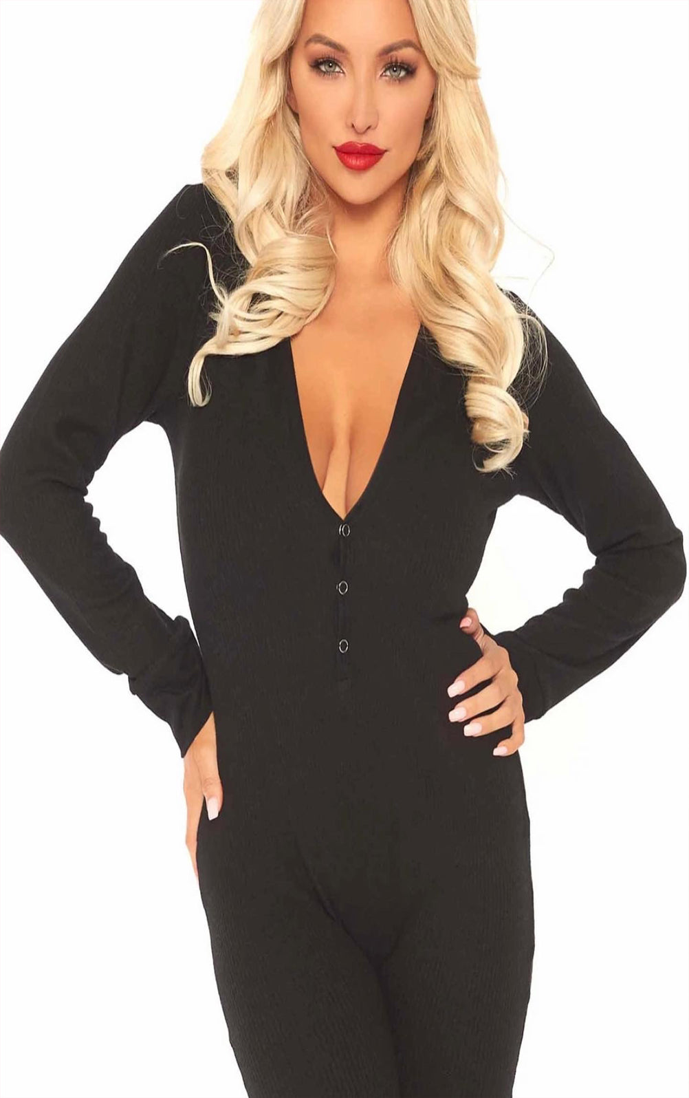 Cozy brushed rib long johns