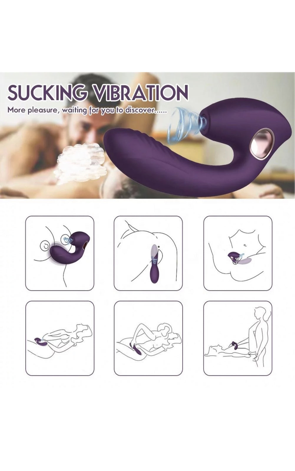 Vibrator Masturbation G spot Clitoris Stimulator