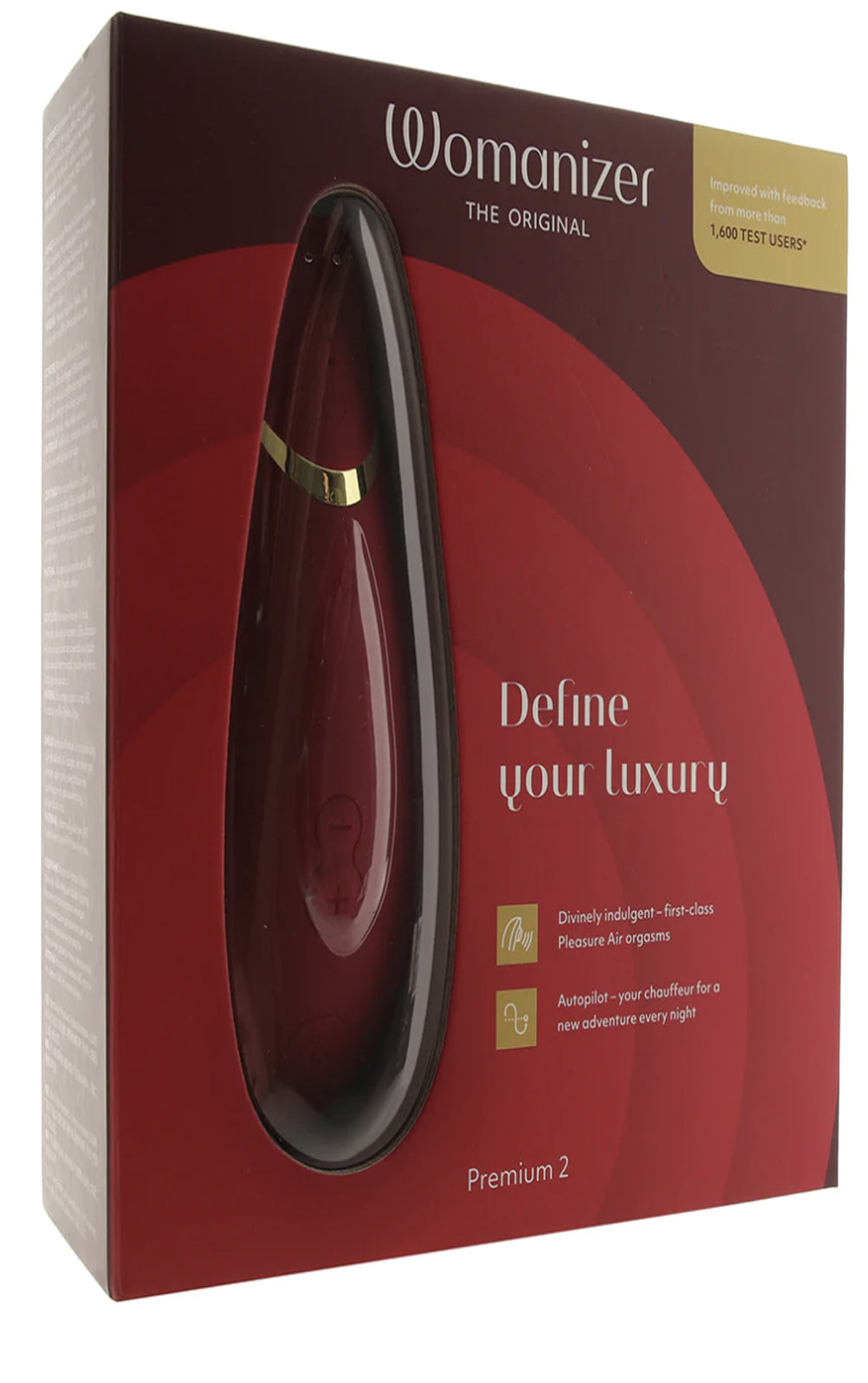 Womanizer Premium 2 Pleasure Air Stimulator